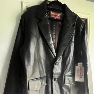FREE SHIPPING; TWO Leather Jacket; Men's; price for both together; NEW WITH TAGS